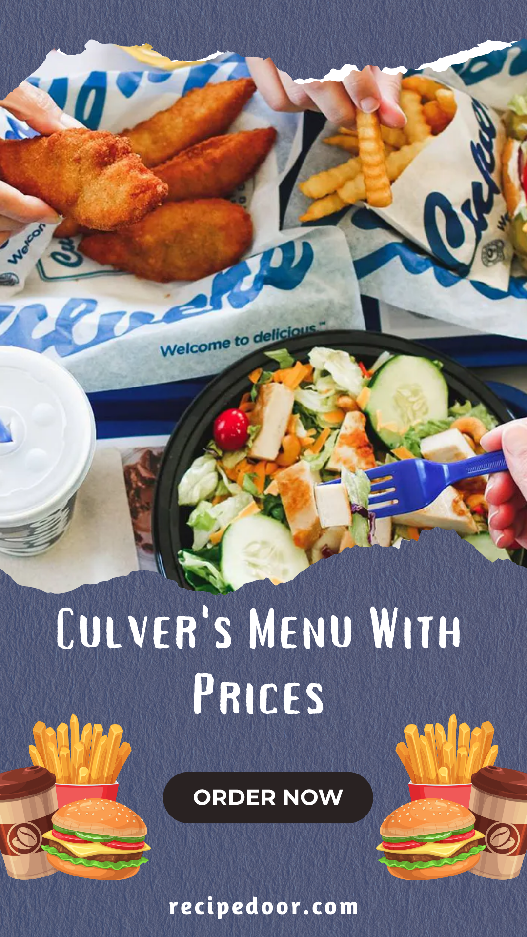 Culver’s Menu With Prices | Butter Burger, Frozen Custard, Curds Menu