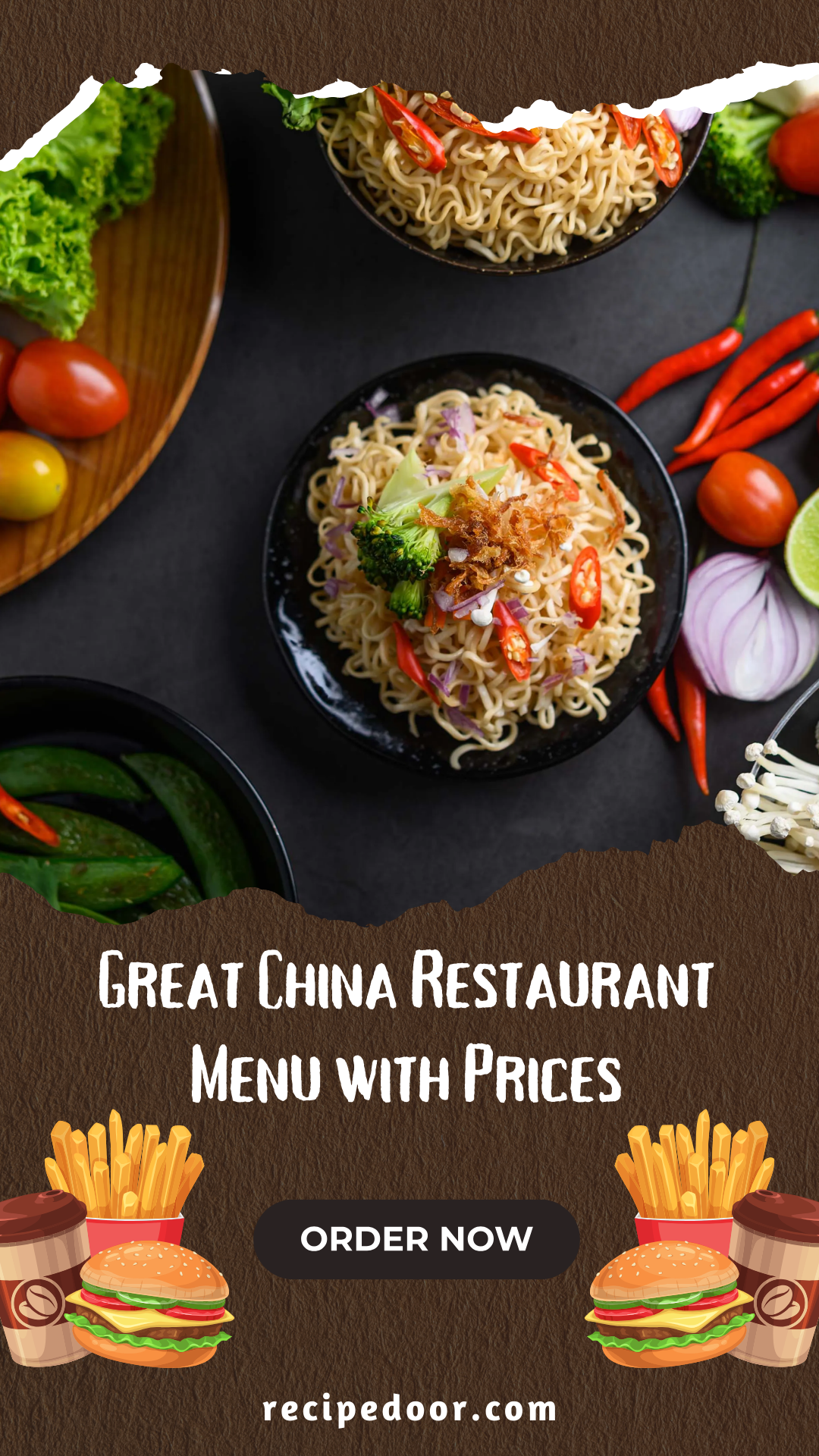 Great China Menu With Prices & Deals 2024