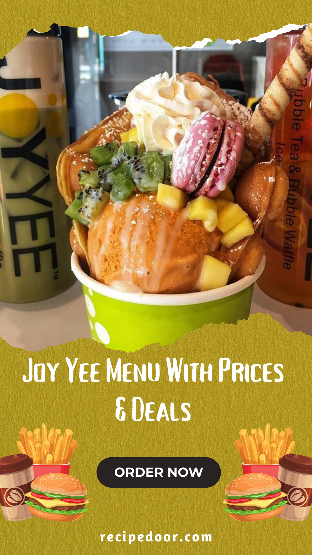 Joy Yee Menu With Prices & Deals | Top Chinese Restaurant Menu