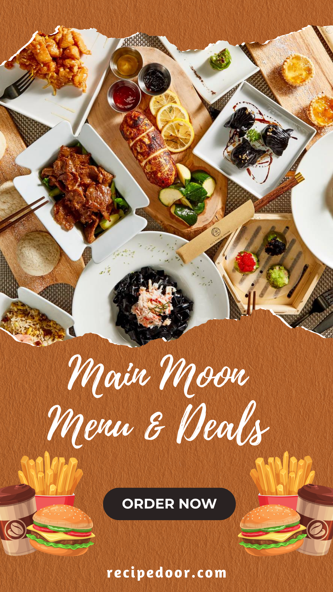 Main Moon Menu & Deals With Prices 2024