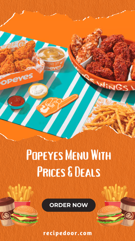 Popeyes Menu With Prices and Deals - recipedoor.com