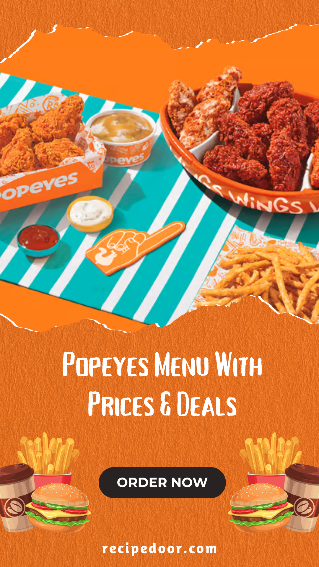 Popeyes Menu With Prices & Deals 2024