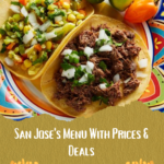 San Jose's Menu With Prices - recipedoor.com