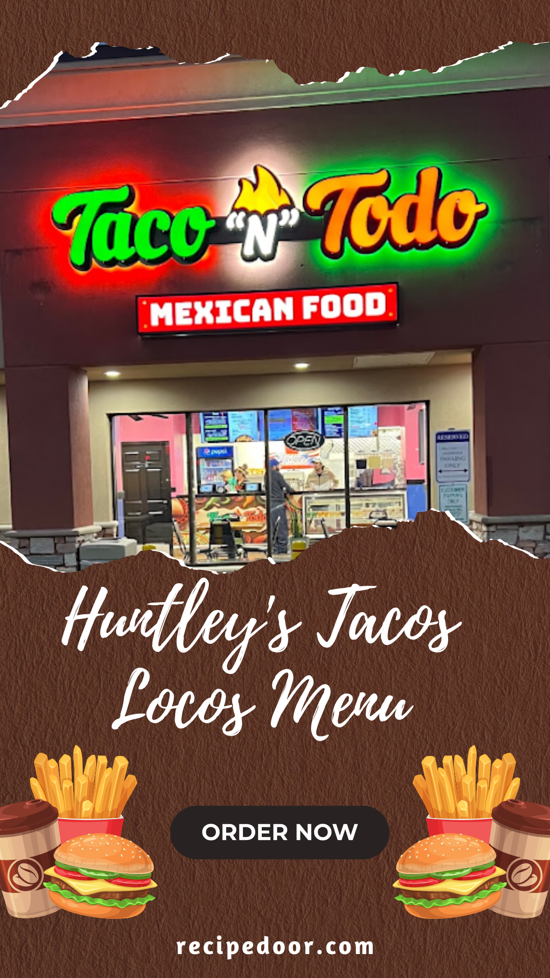 Taco Loco Menu & Deals With Prices 2024