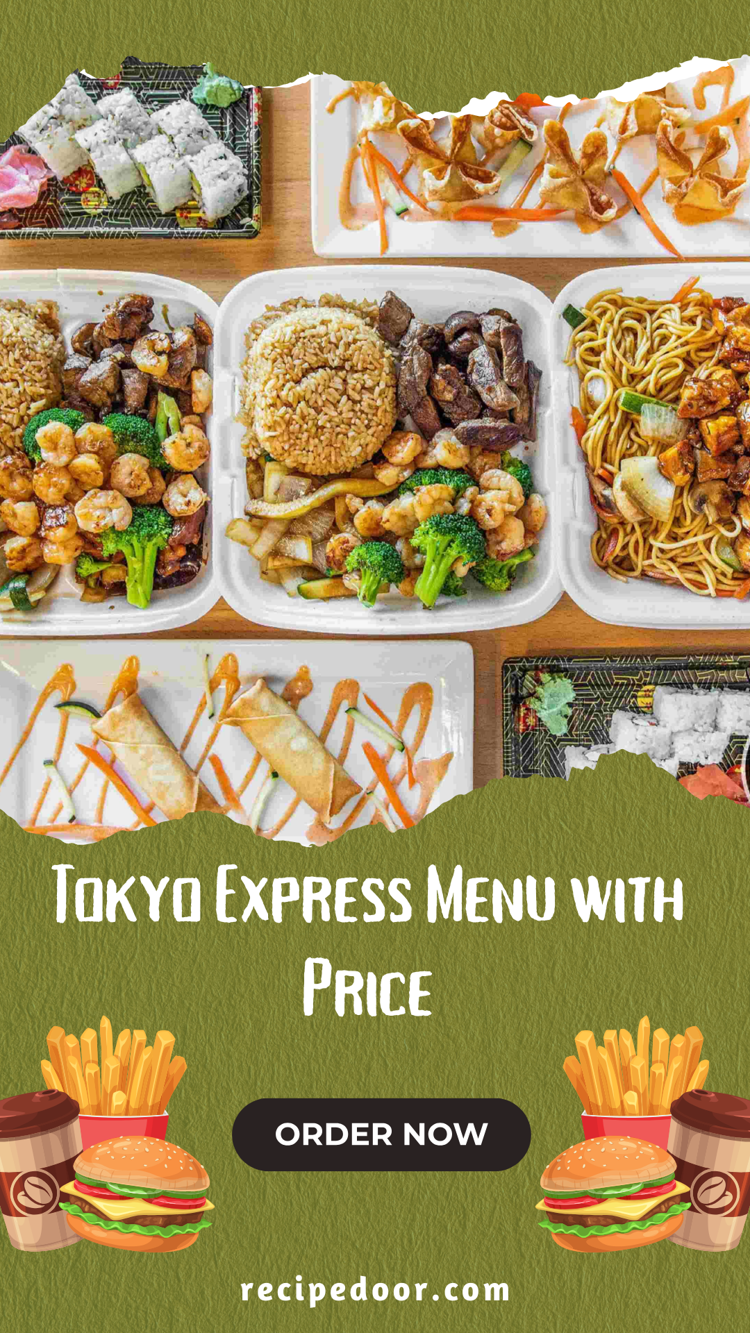 Tokyo Express Menu with Price | Japanese Sushi Restaurant Deals