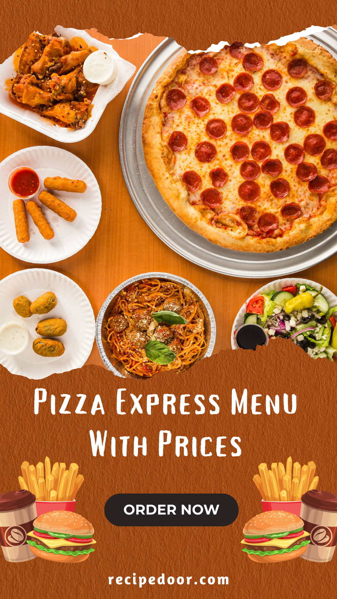 Pizza Express Menu With Prices & Deals Near Me | All Items 2024