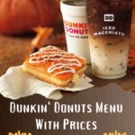 Dunkin' Donuts Menu With Prices & Deals A to Z Items List 2024 - recipedoor.com