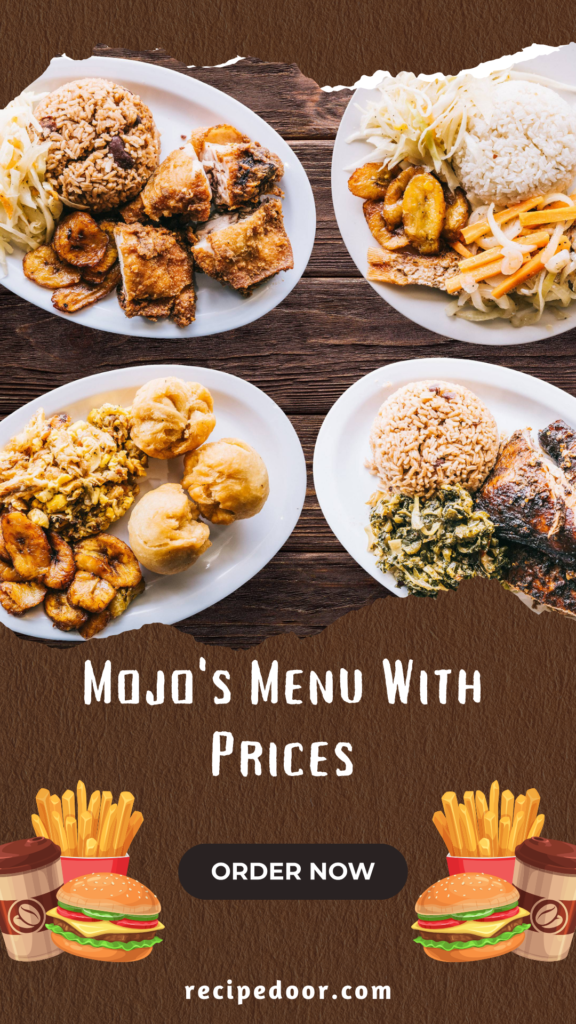 Mojo's Menu With Prices & Deals Mojo's Restaurant Wordford Near Me - recipedoor.com