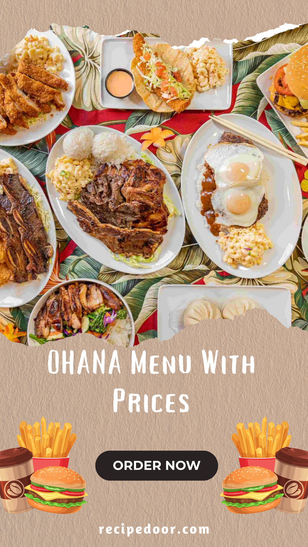 OHANA Menu With Prices & Deals Near Me | A to Z Item 2024