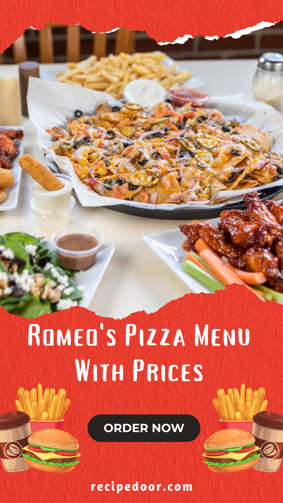 Romeo’s Pizza Menu With Prices & Deals Near Me | All Items 2024