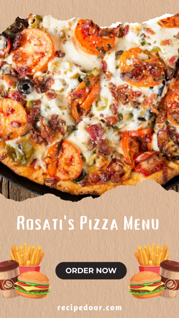 Rosati's Pizza Menu - recipedoor.com