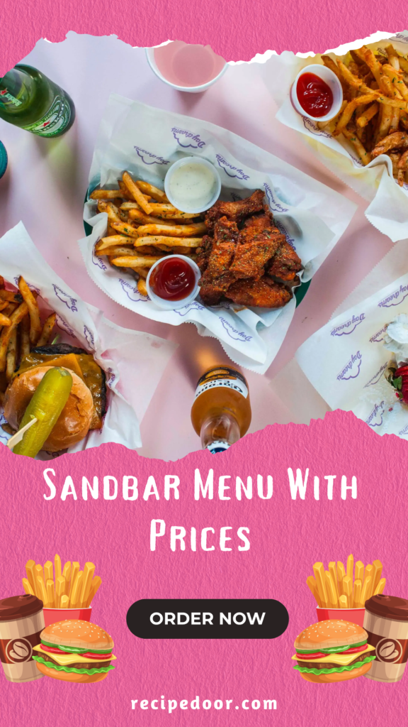 Sandbar Menu With Prices Near Me Sandbar Restaurant & Bar - recipedoor.com