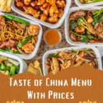 Taste of China Menu With Prices - recipedoor.com