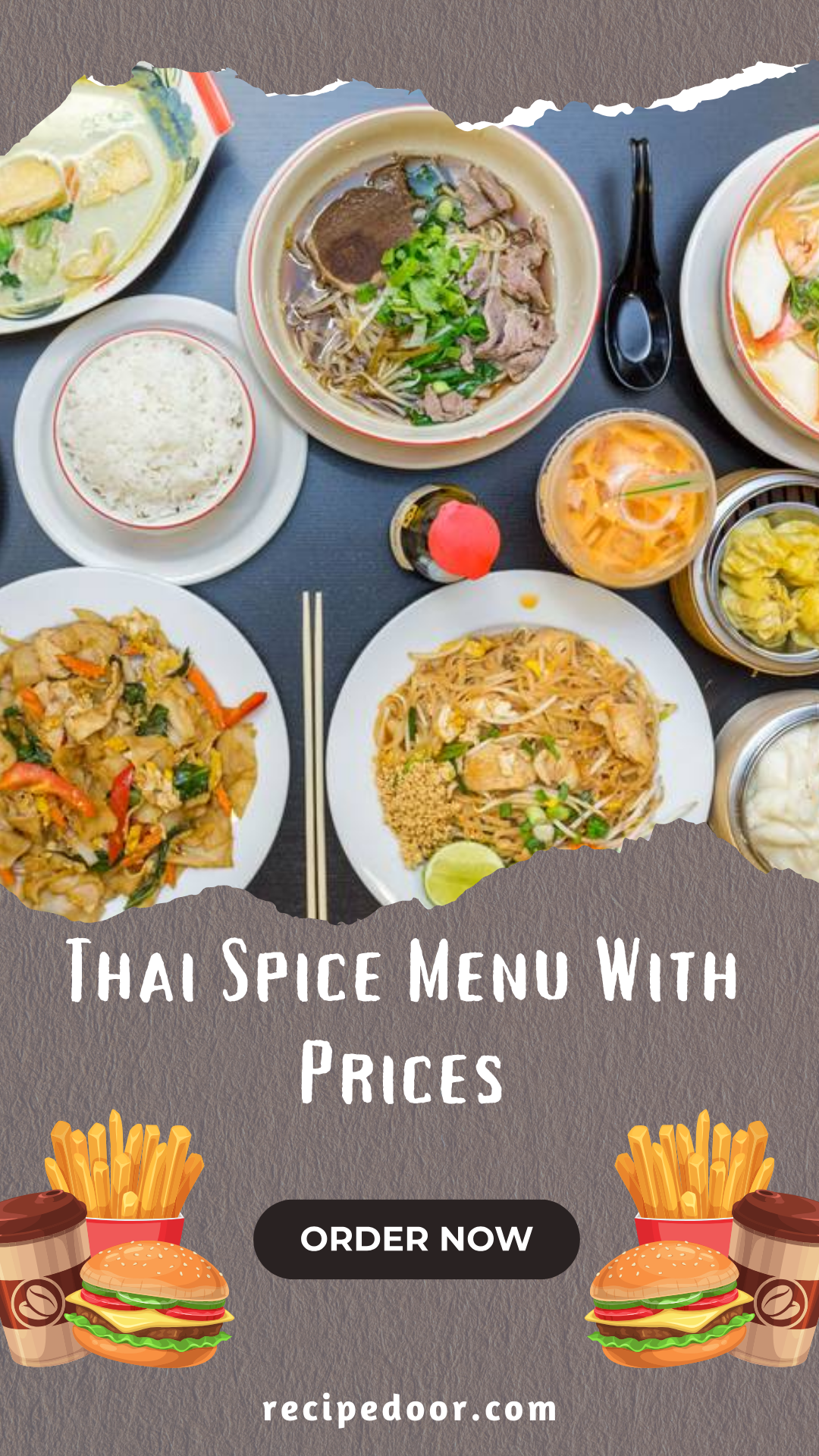 Thai Spice Menu With Prices & Deals - recipedoor.com