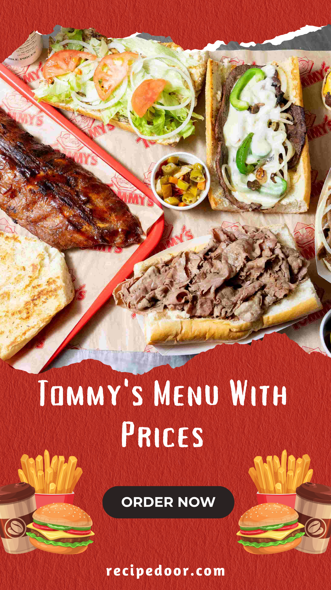 Tommy’s Menu With Prices & Deals Near Me | A To Z item List 2024