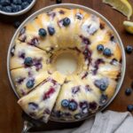 Blueberry Lemon Pound Cake