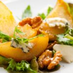 Caramelized Pears with Blue Cheese