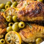 Chicken with Lemon and Olives