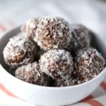 Coconut Date Balls