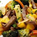 Mango Beef Stir Fry