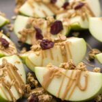 Apple Nachos with Peanut Butter