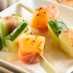 Cucumber Melon Skewers