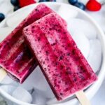 Mixed Berry Smoothie Popsicles
